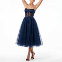 Luna Rune Boned Lace-Up Structured Corset Dress
