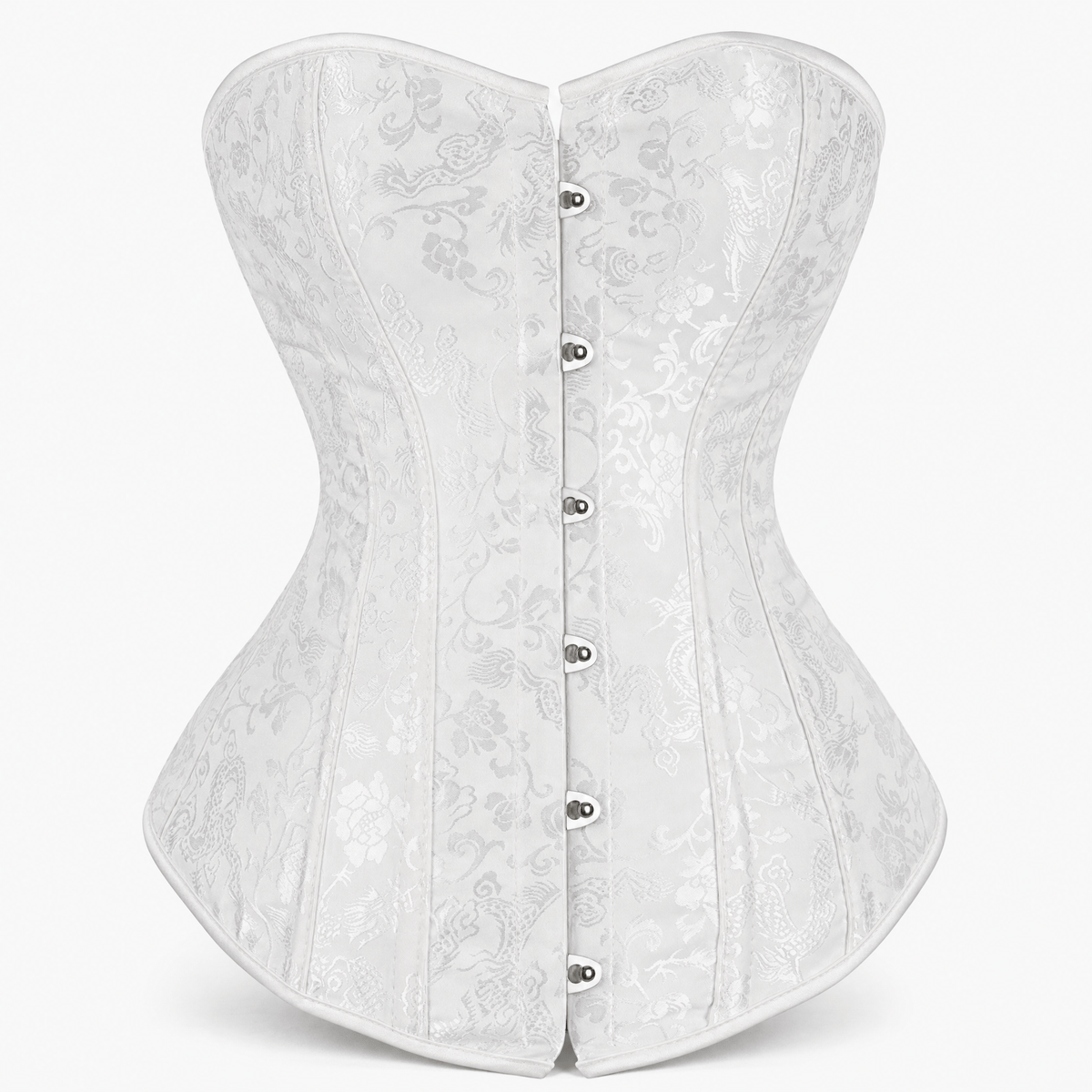 Luna Rune 32 Boned Lace-Up Front Hook-Eye Corset
