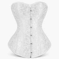 Luna Rune 32 Boned Lace-Up Front Hook-Eye Corset