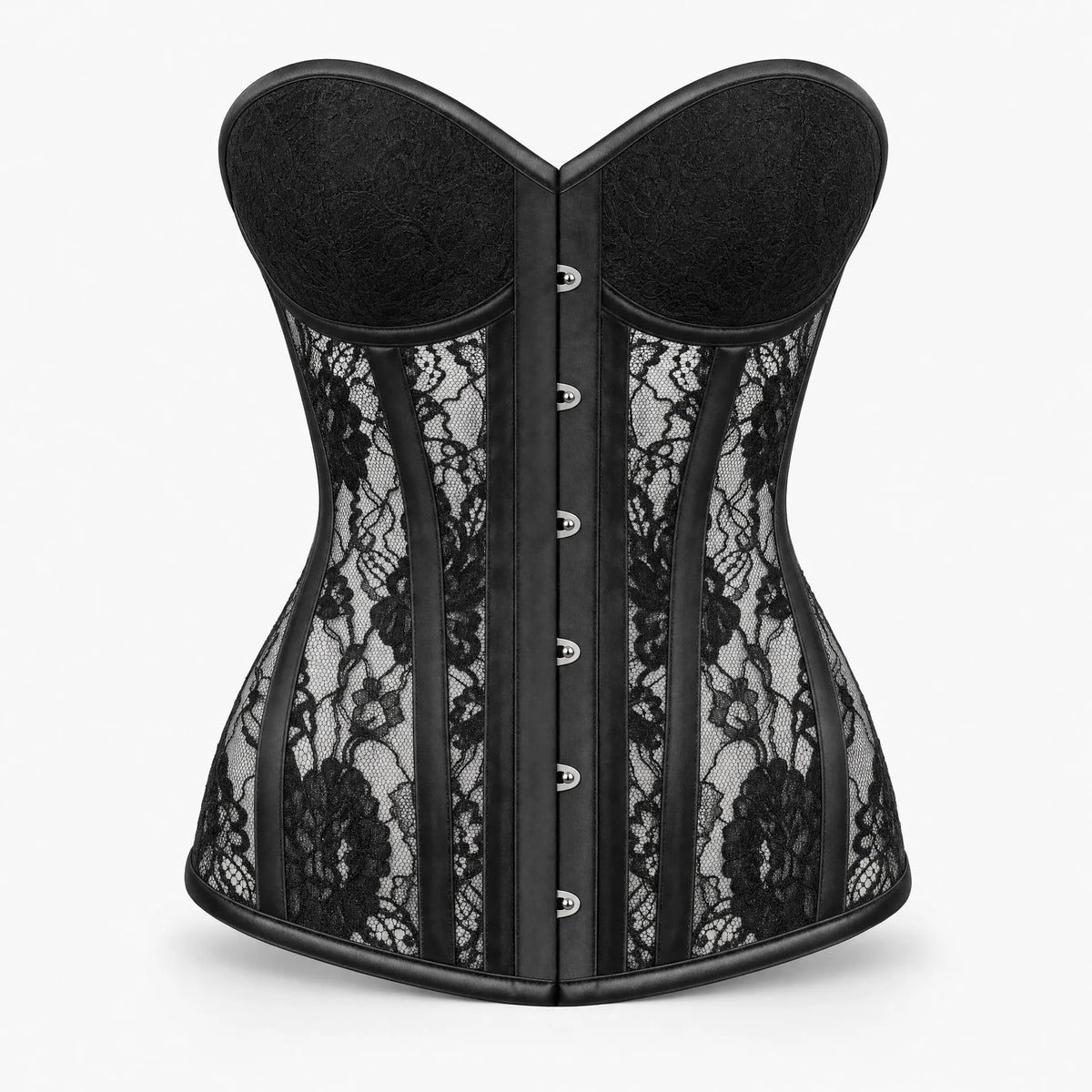 Luna Rune 32 Boned Sweetheart Lace-Up Corset
