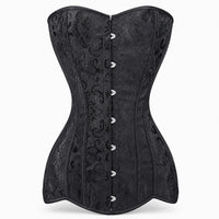 Luna Rune 32 Longline Boned Hook-Eye Corset