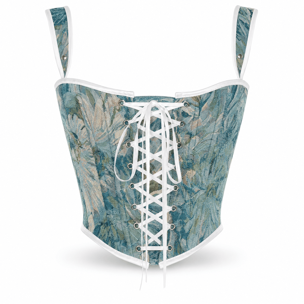 Luna Rune 32 Strappy Vintage Waist Corset