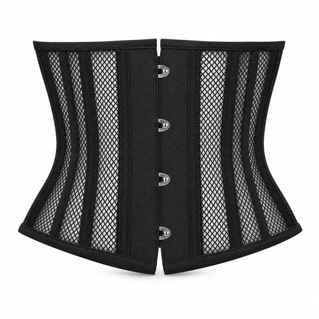 Luna Rune 32 Underbust Boned Hook-Eye Corset