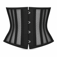 Luna Rune 32 Underbust Boned Hook-Eye Corset