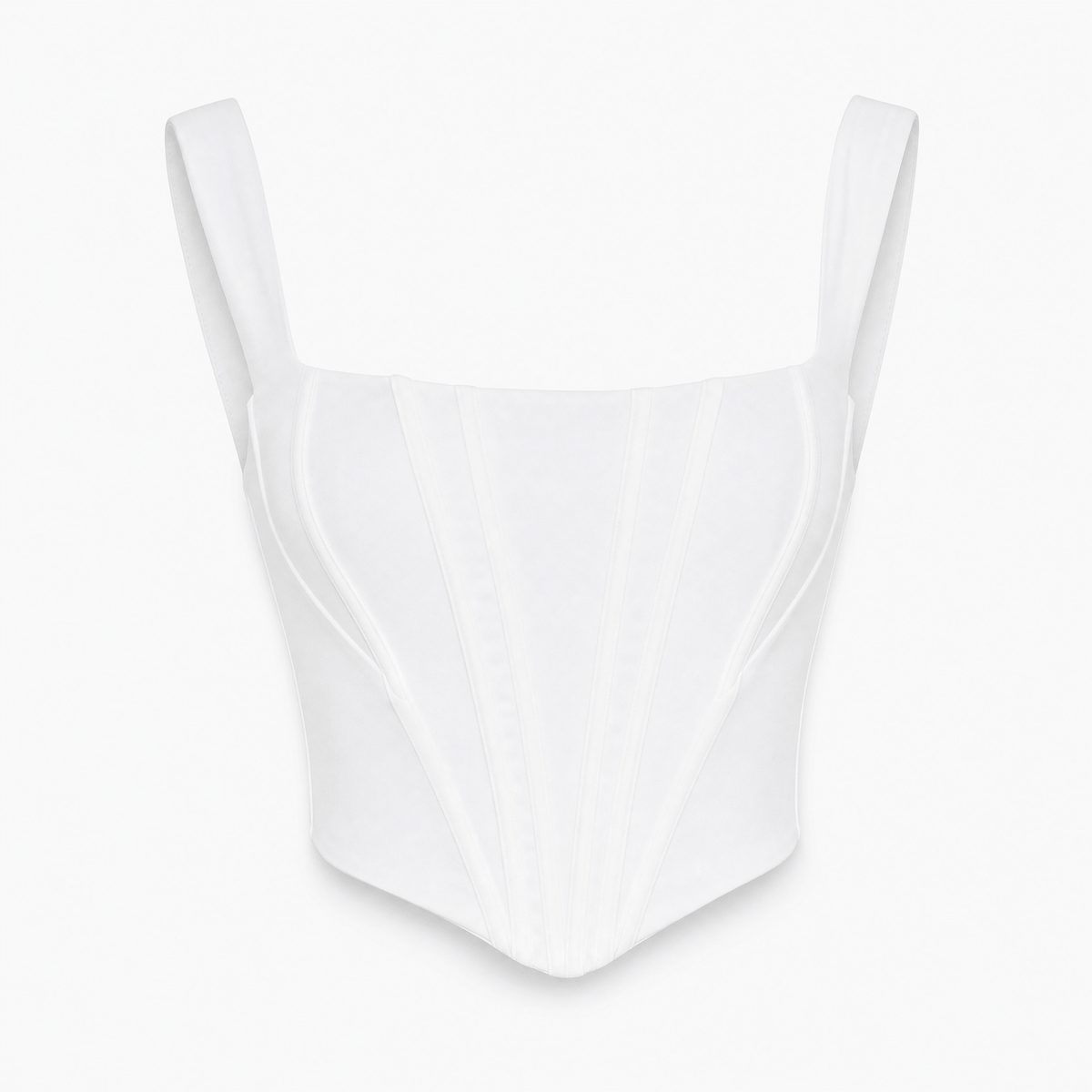 Luna Rune 34 Strappy Boned Square-Neck Corset