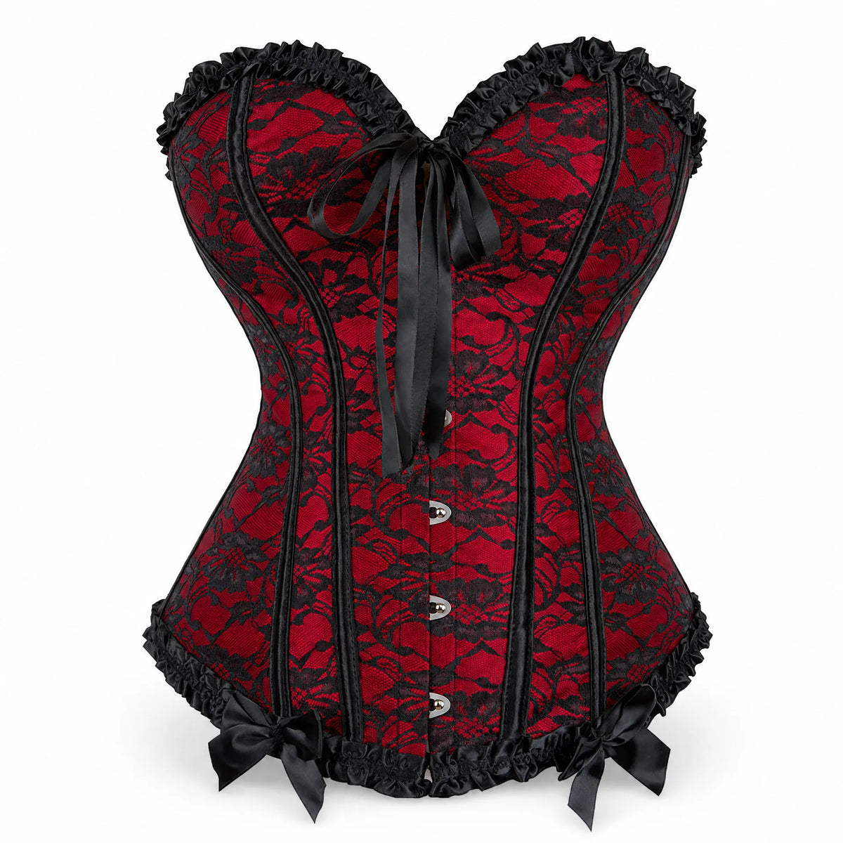 Luna Rune 34 Sweetheart Boned Back-Lace Corset