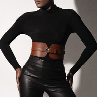 Luna Rune 70 cm Wide Buckle-Fastening Corset Belt