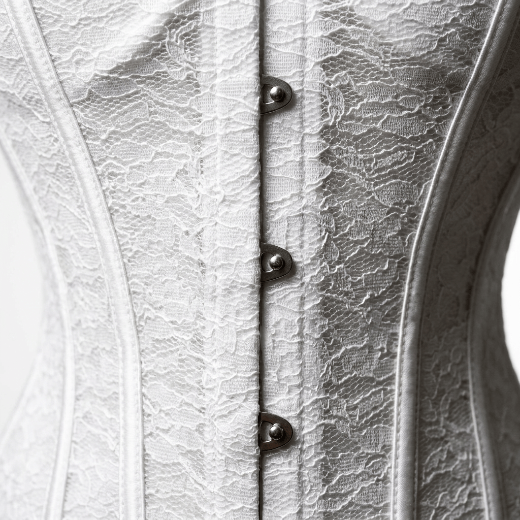 Luna Rune Back-Lace Boned Structured Corset