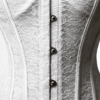 Luna Rune Back-Lace Boned Structured Corset