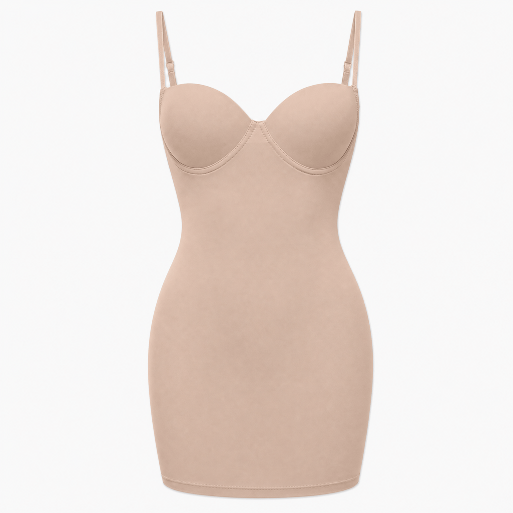 Luna Rune Beige / S Underwired Low-Back Lifting Bodysuit