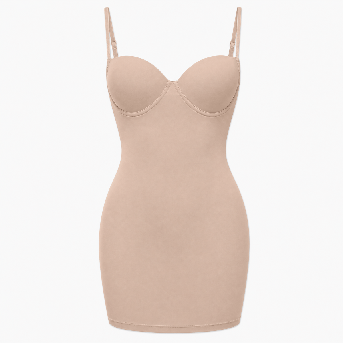Luna Rune Beige / S Underwired Low-Back Lifting Bodysuit