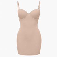 Luna Rune Beige / S Underwired Low-Back Lifting Bodysuit