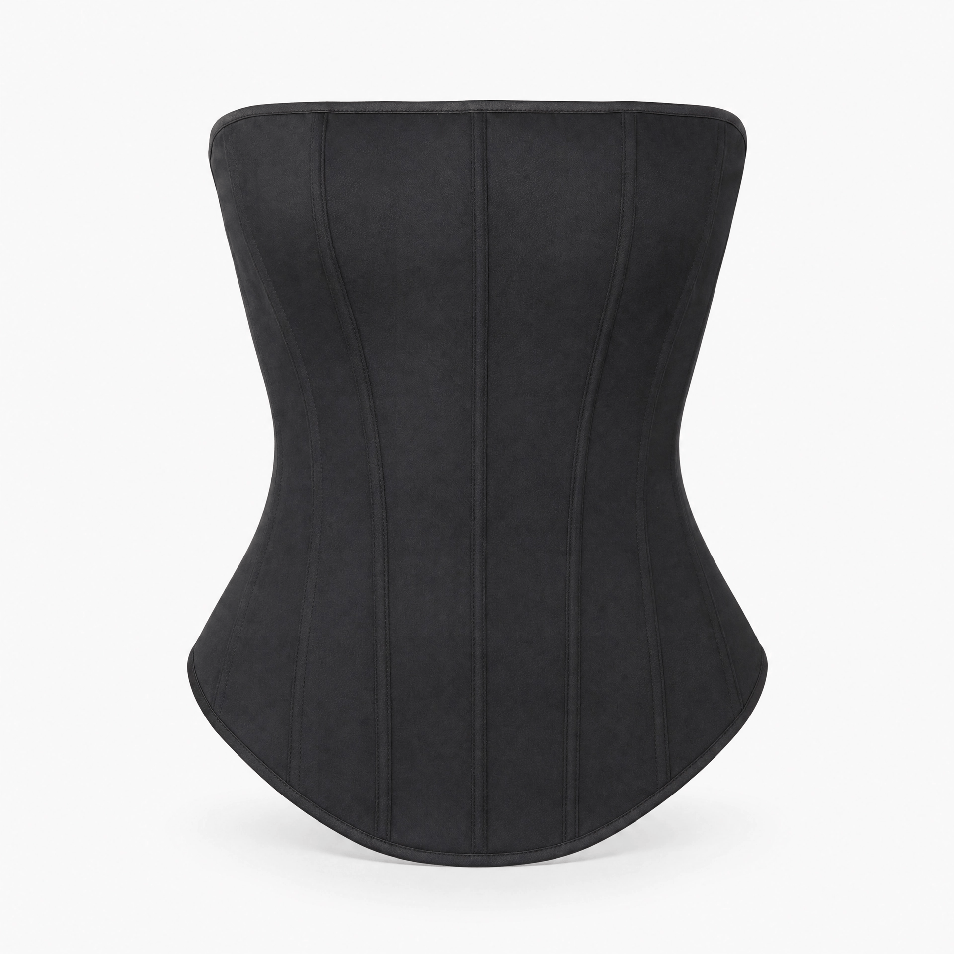 Luna Rune Black / 2XS Strapless Boned Corset Top