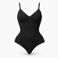Luna Rune Black / S Low-Back Lifting Shapewear Bodysuit
