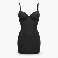 Luna Rune Black / S Underwired Low-Back Lifting Bodysuit