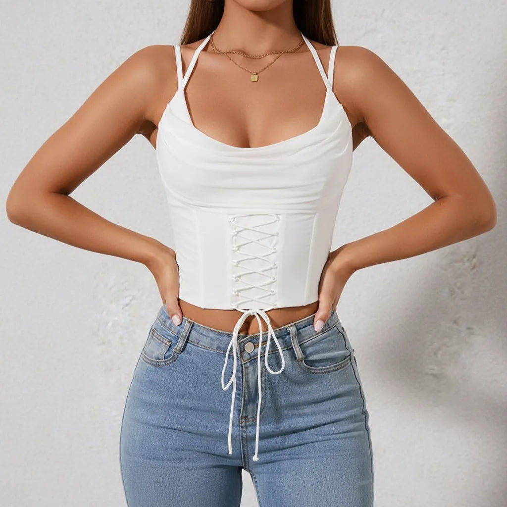 Luna Rune Bohemian Bralette-Style Corset