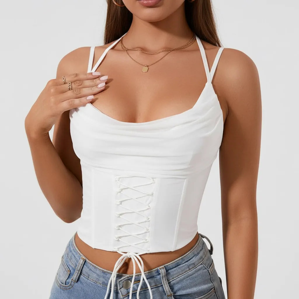 Luna Rune Bohemian Bralette-Style Corset