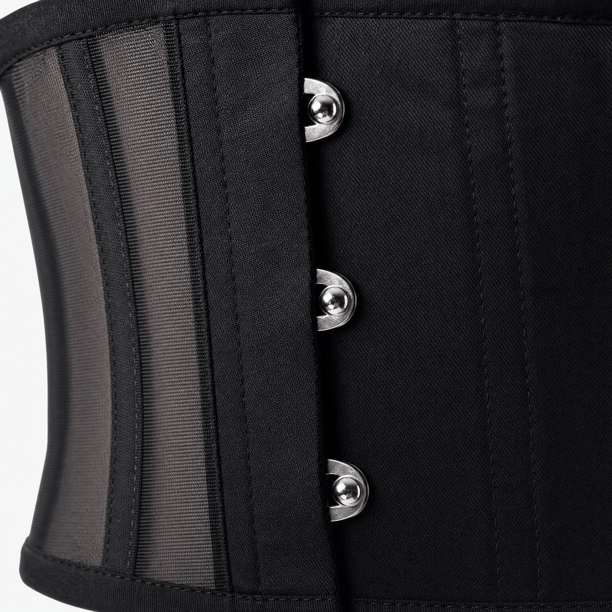 Luna Rune Boned Hook-Eye Panel Waist Trainer
