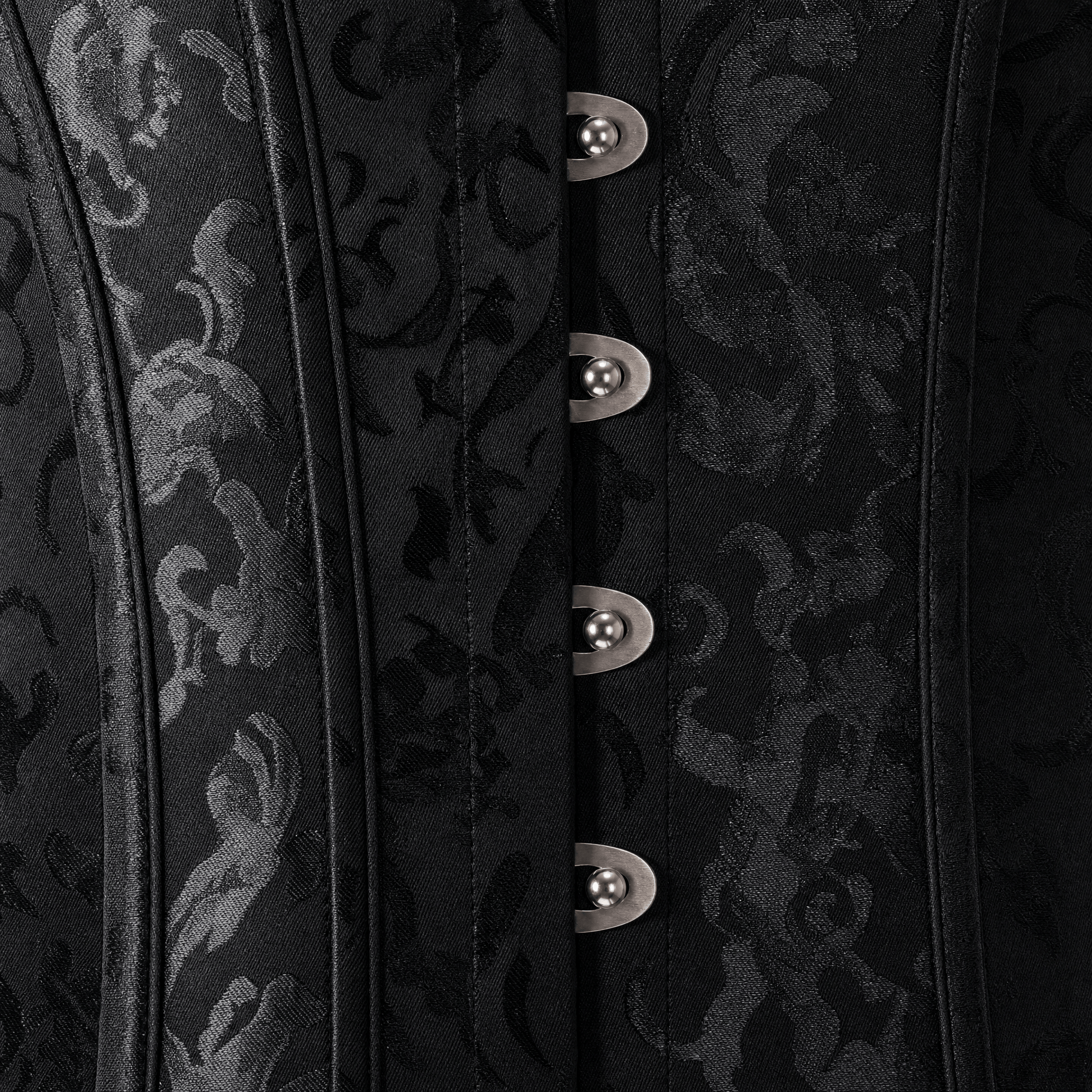 Luna Rune Boned Lace-Up Cincher Corset