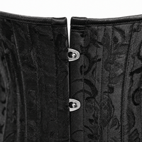 Luna Rune Boned Lace-Up Cinching Waist Trainer