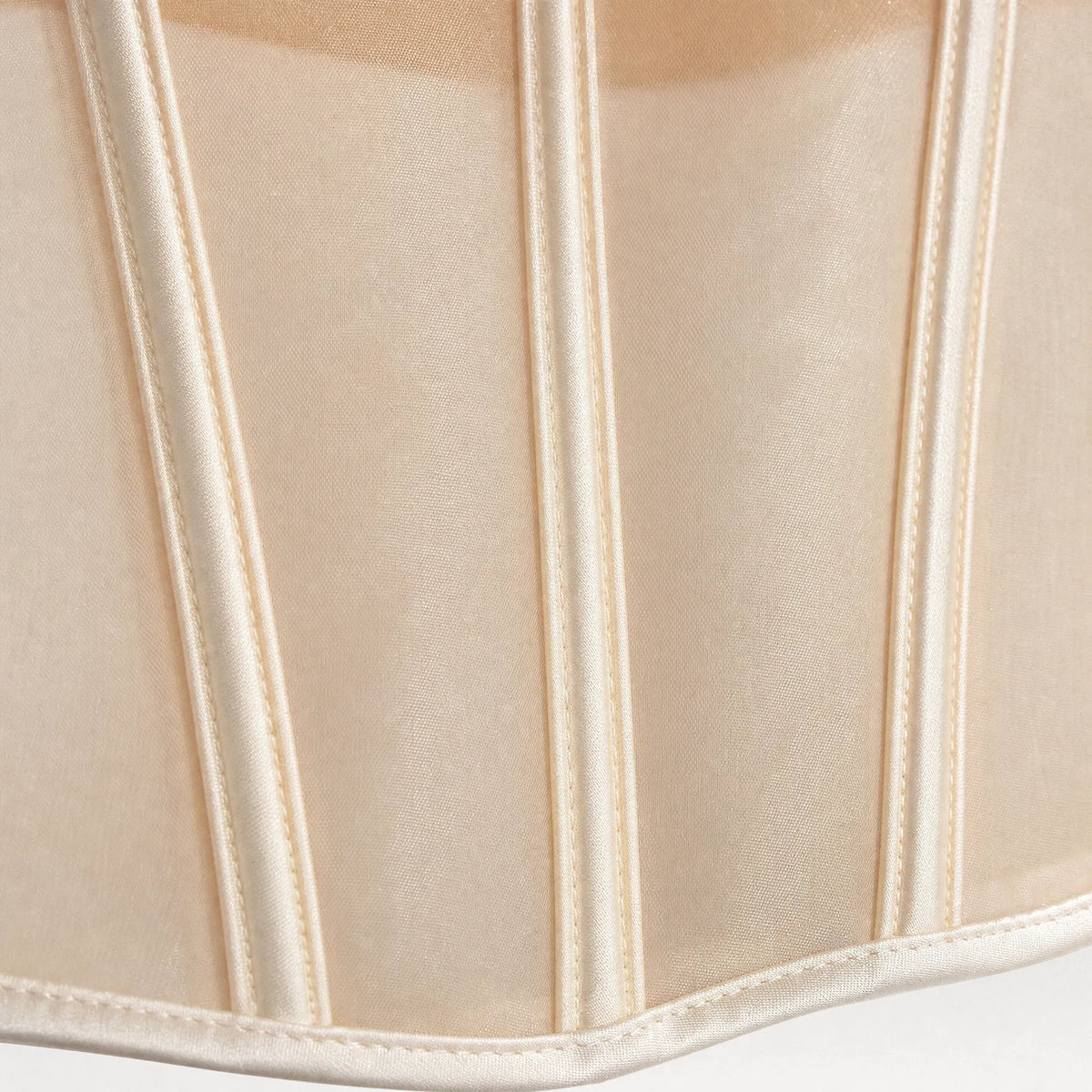 Luna Rune Boned Lace-Up Hook-Eye Corset