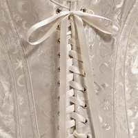 Luna Rune Boned Lace-Up Shaping Corset