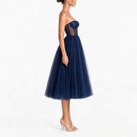 Luna Rune Boned Lace-Up Structured Corset Dress
