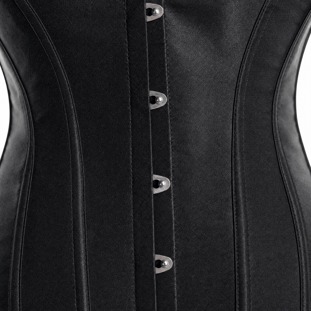 Luna Rune Boned Panel Back-Lace Corset