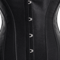 Luna Rune Boned Panel Back-Lace Corset