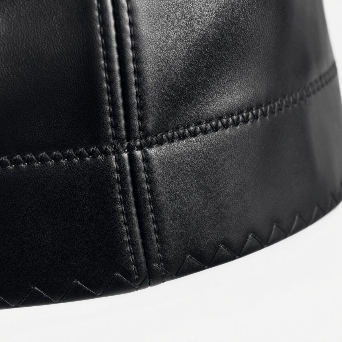 Luna Rune Boned Strappy Cupped Leather Corset