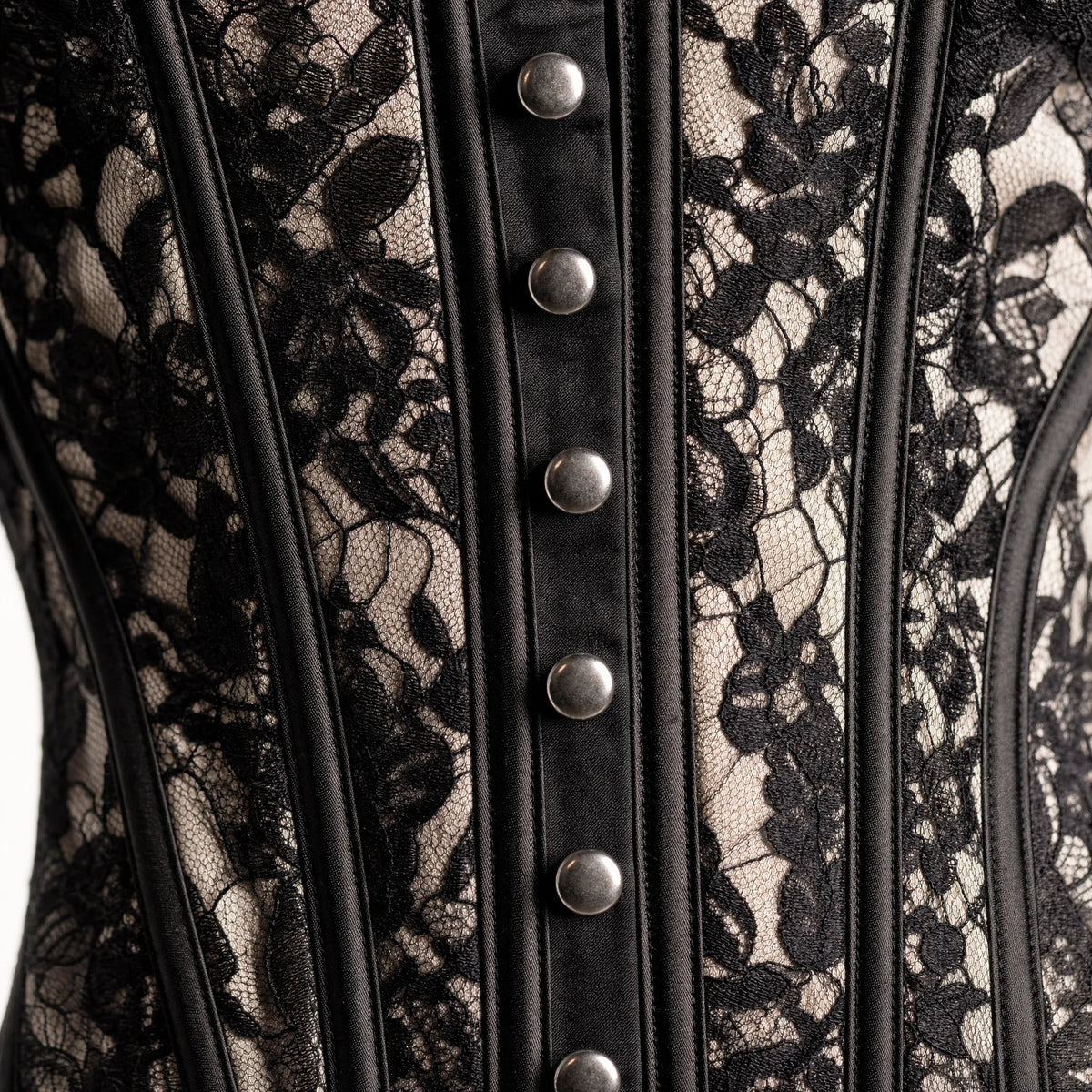 Luna Rune Boned Sweetheart Lace-Up Corset