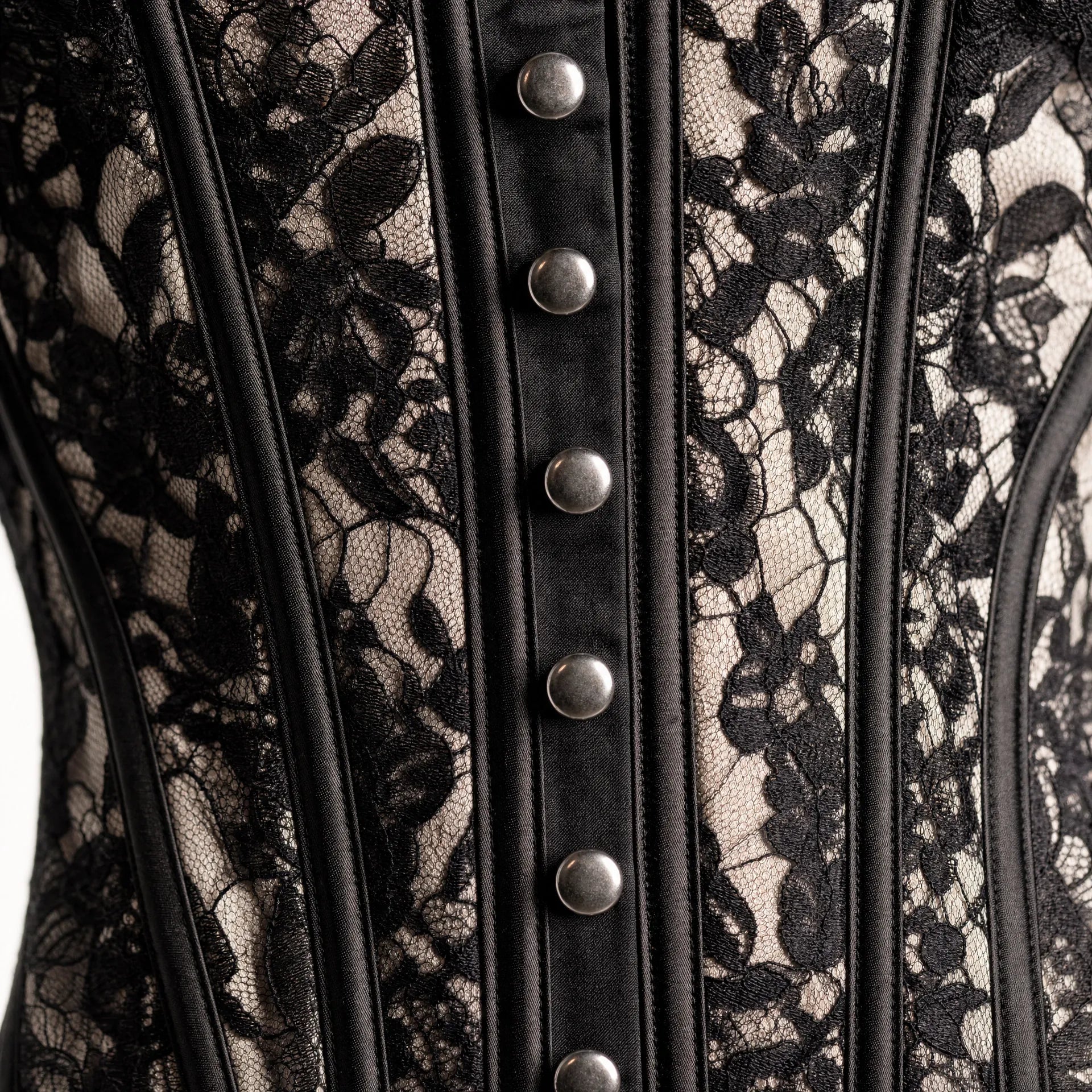 Luna Rune Boned Sweetheart Lace-Up Corset