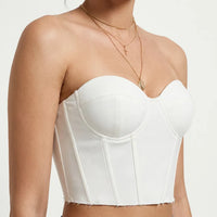 Luna Rune Bridal Boned Sweetheart Corset