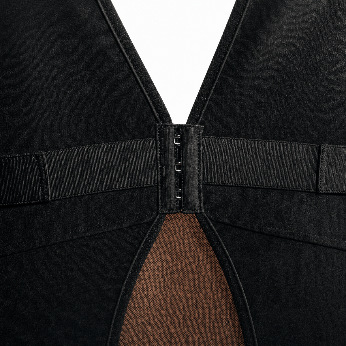 Luna Rune Deep-V Hook-Eye Shaping Bodysuit