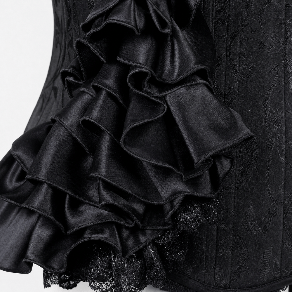 Luna Rune Dual-Closure Boned Structured Corset