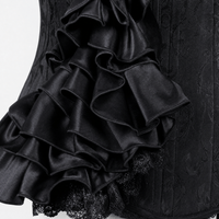 Luna Rune Dual-Closure Boned Structured Corset