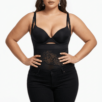 Luna Rune Firm-Control Thong-Back Bodysuit