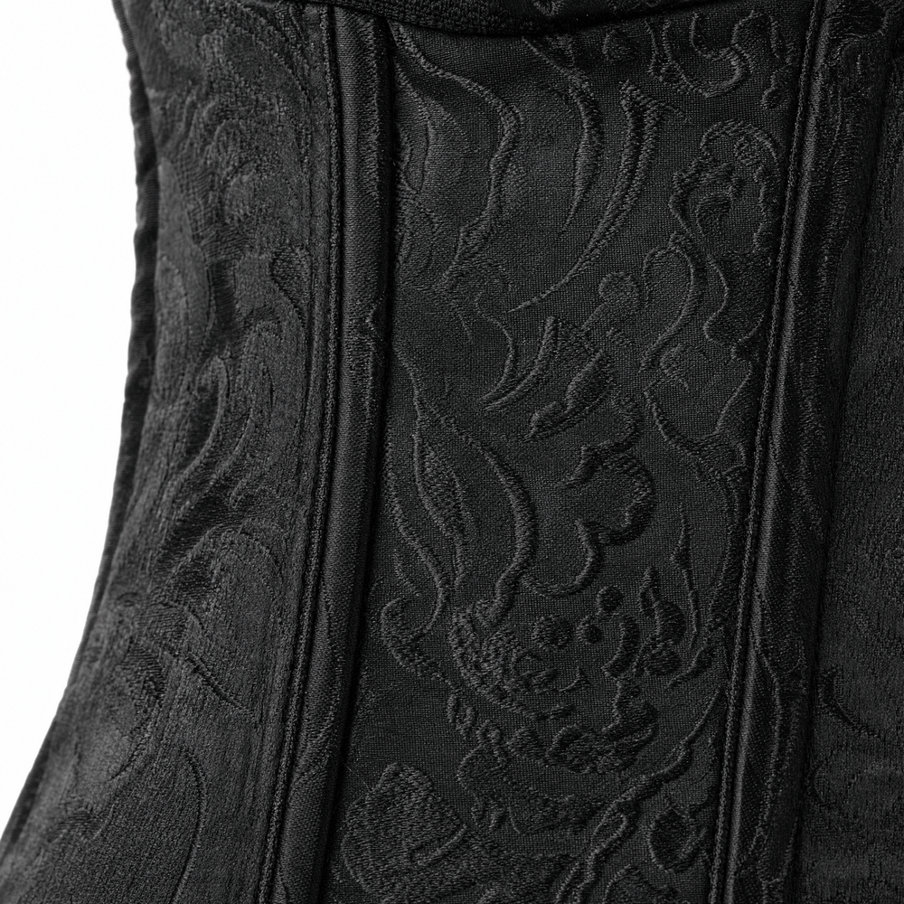 Luna Rune Firm-Hold Boned Lace-Up Corset