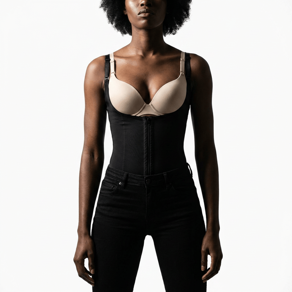 Luna Rune Hook-Eye High-Compression Bodysuit