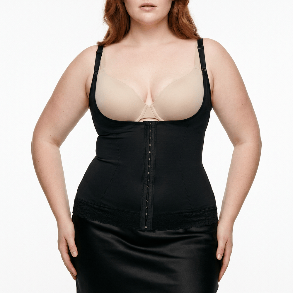 Luna Rune Hook-Eye High-Compression Bodysuit