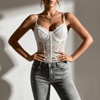 Luna Rune Hourglass-Shaping Lace Bodysuit