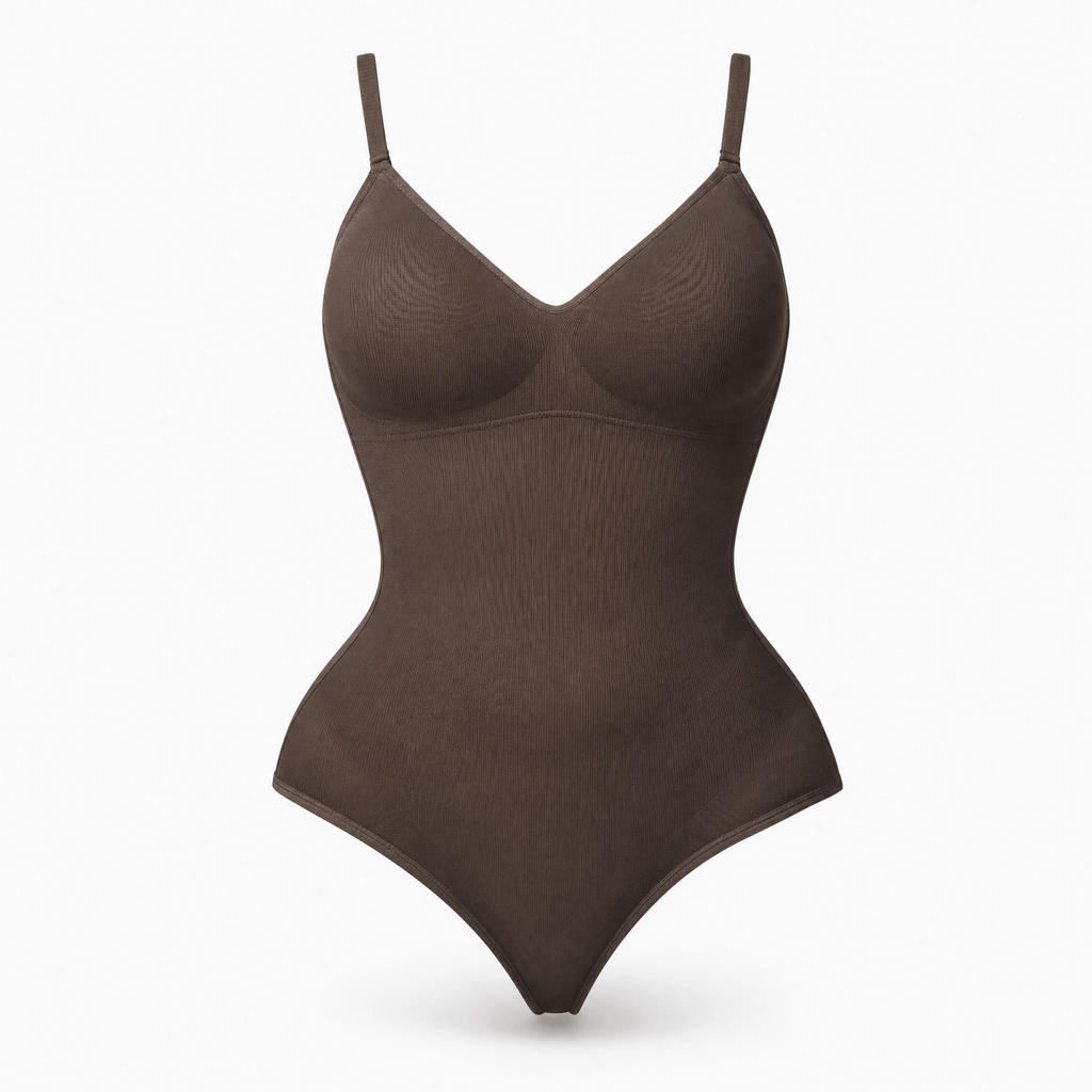 Luna Rune Light brown / S Low-Back Lifting Shapewear Bodysuit