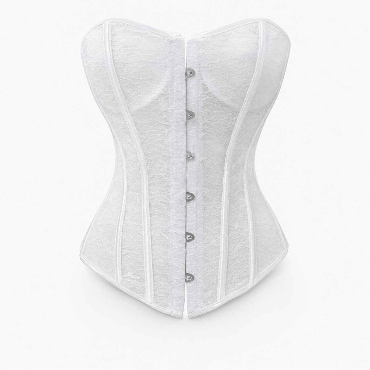 Luna Rune M Back-Lace Boned Structured Corset