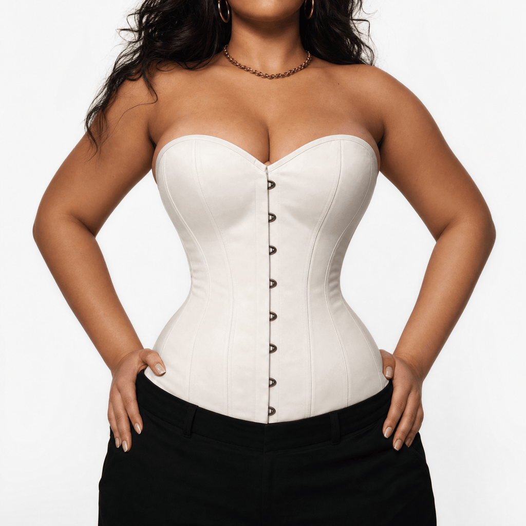 Luna Rune Plus-Size Waist-Training Boned Corset