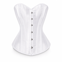 Luna Rune S Boned Hook-Eye Front-Closure Corset