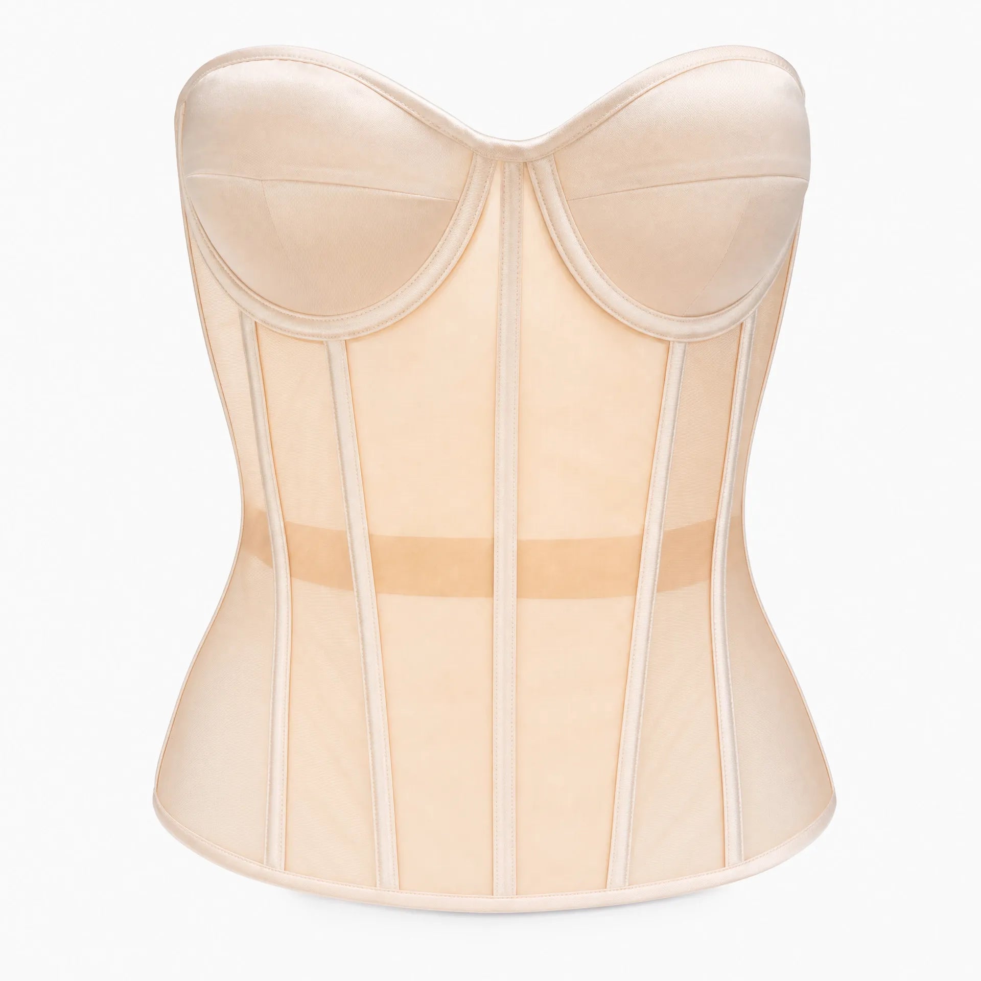 Luna Rune S Boned Lace-Up Hook-Eye Corset
