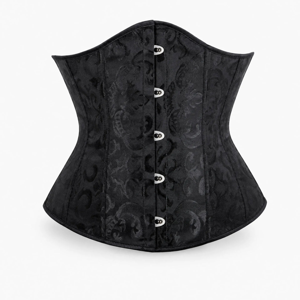 Luna Rune S Boned Lace-Up Zip-Detail Corset