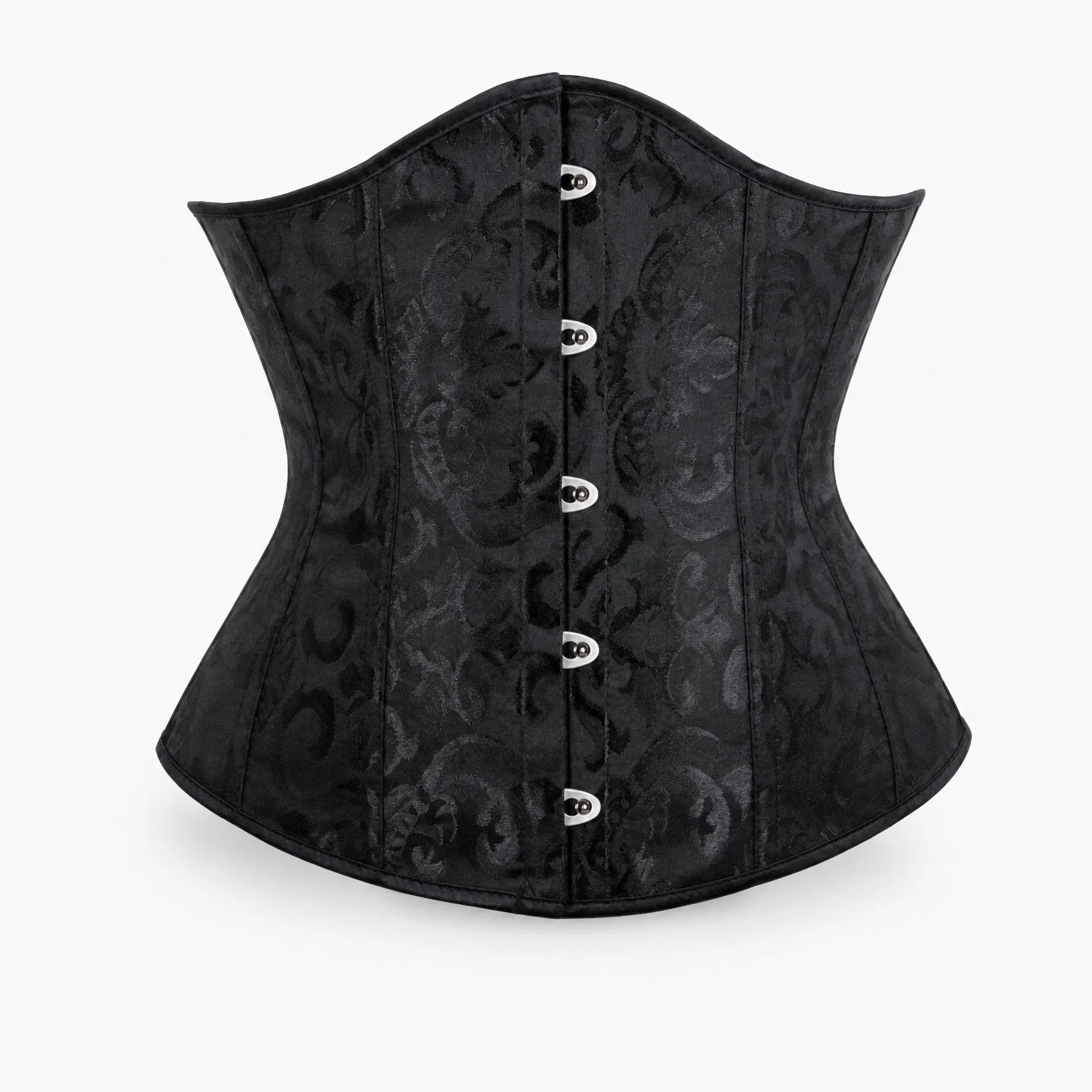 Luna Rune S Boned Lace-Up Zip-Detail Corset