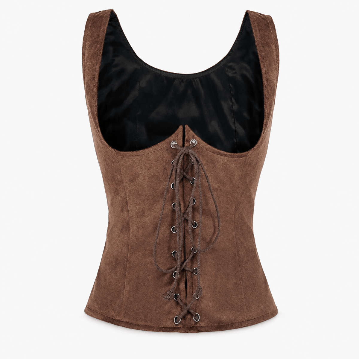 Luna Rune S Gothic Strapped Lace-Up Corset