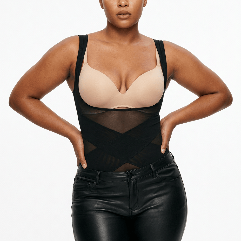 Luna Rune Shaping-Panel Hook-Eye Bodysuit